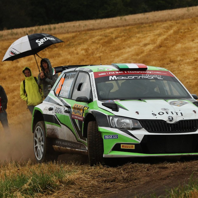 2016 Rally di Germania (WRC 2) Max Rendina