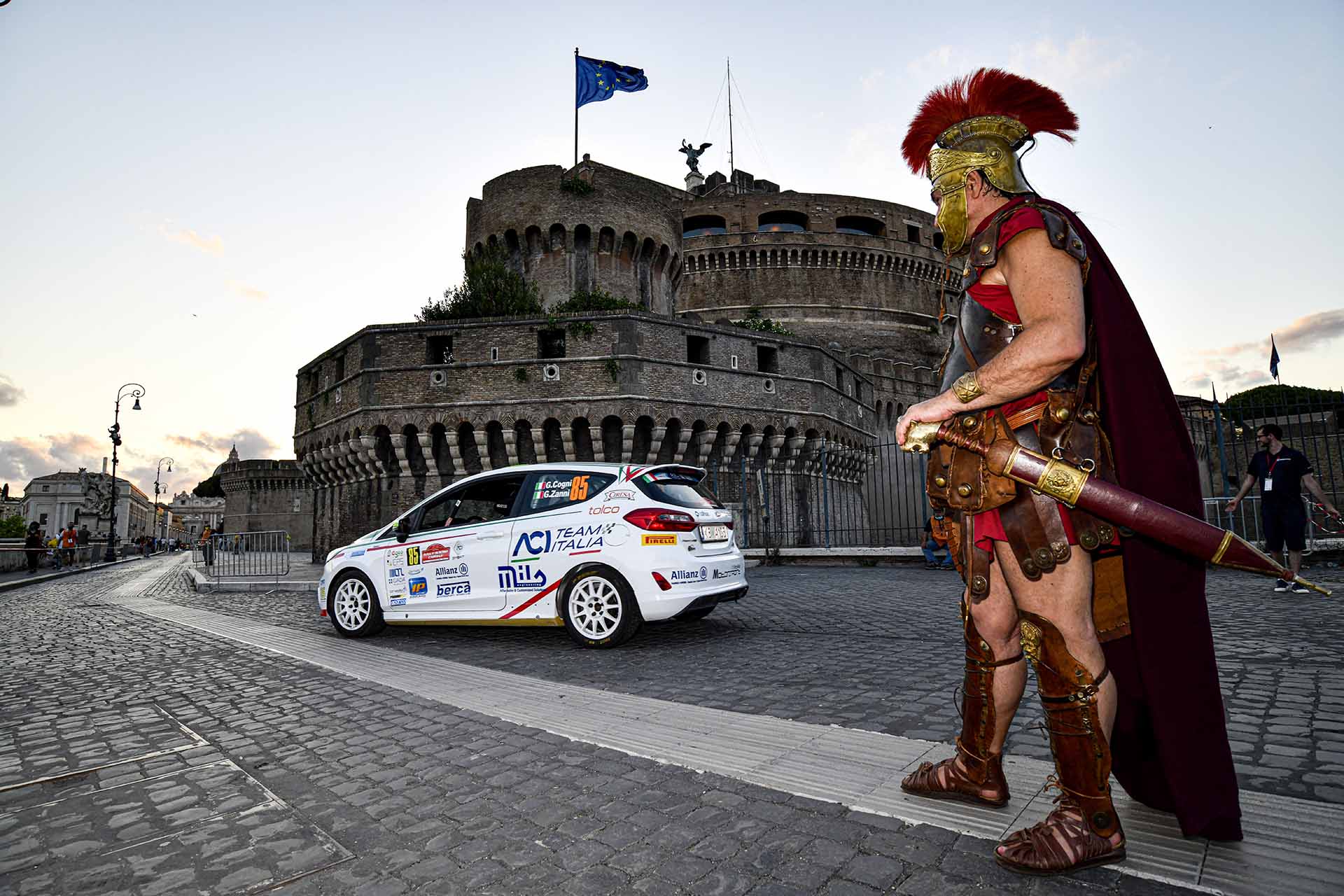 Rally of Rome, Mazzocchi and Rosso on the Ford Fiesta first winners of CIR Junior