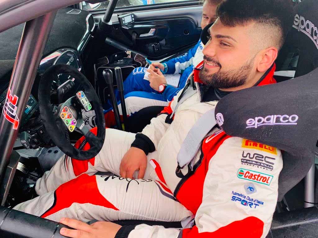 Max and Ivan Rendina return to the Sperlonga Rally