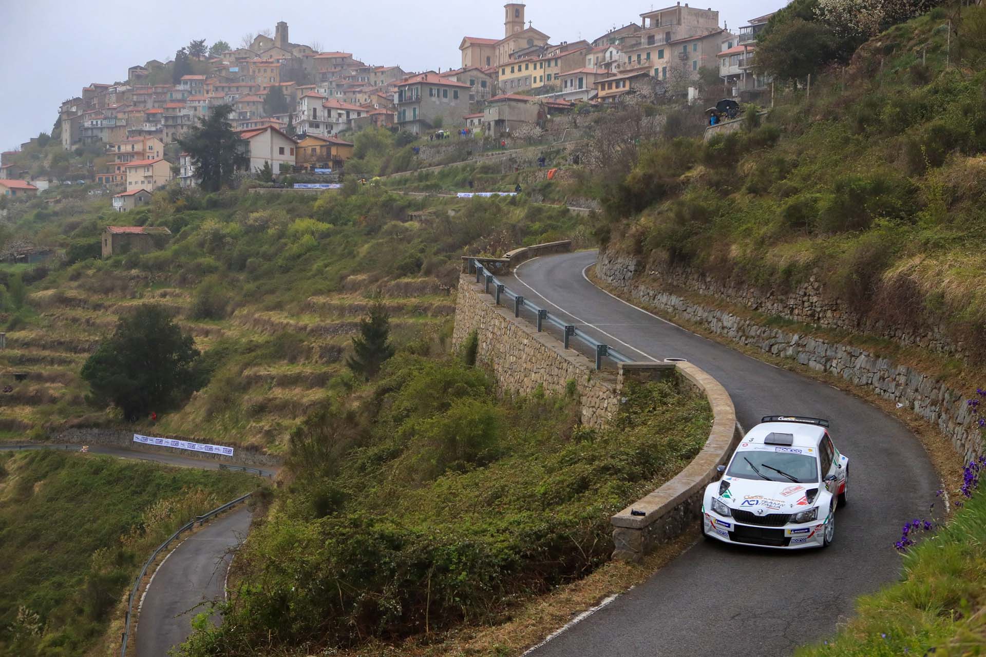 Andolfi still on the podium at the 68th Rallye Sanremo after being leader