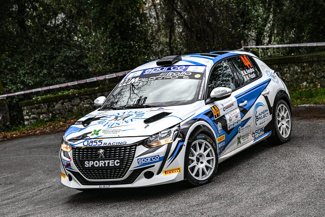 Bell’esordio nel Campionato Italiano Assoluto Rally Sparco Due Ruote Motrici per Michael Rendina