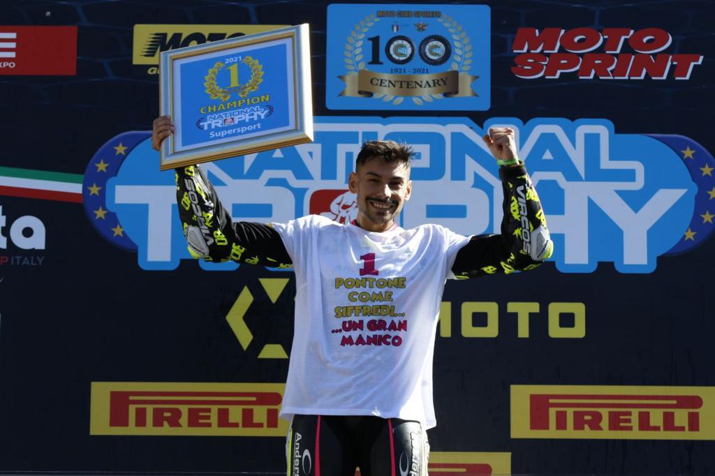 Armando Pontone è campione del National Trophy 600 2021