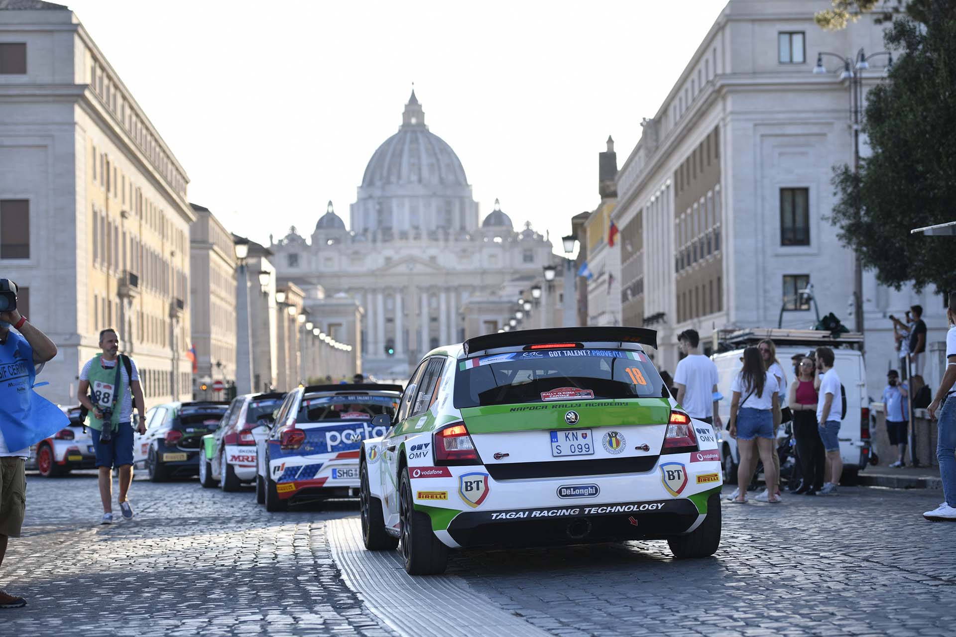 A spectacular special stage at the Terme di Caracalla will open the Rally di Roma Capitale 2021